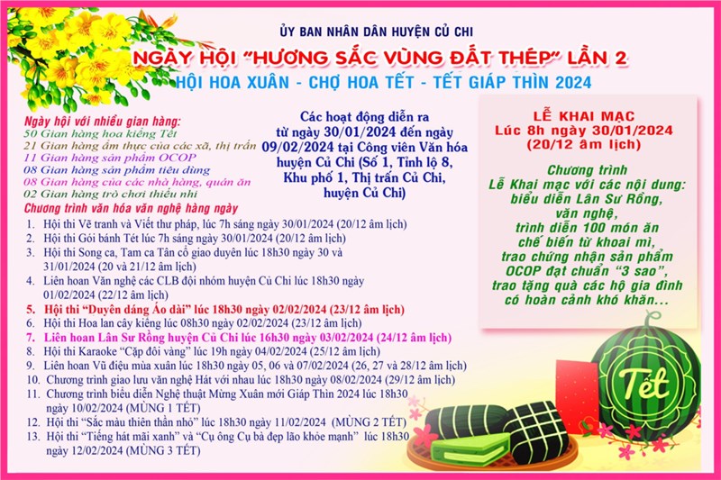 Ngày hội  Hương sắc vùng đất thép  lần 2